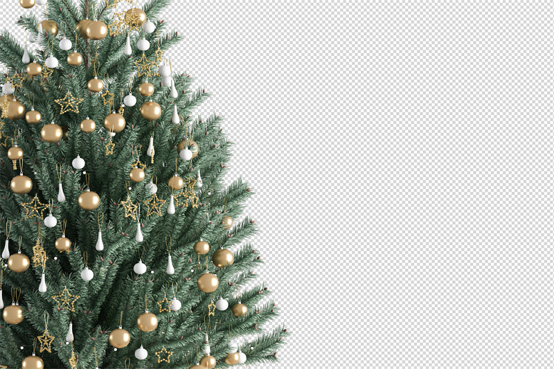 Illustration d'un sapin de Noël dessiné à la main - Vecteur - Téléchargement gratuit au format PNG/PSD/JPG