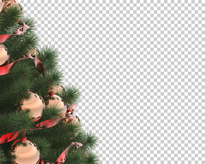 Handdraw Christmas Tree Illustration - Vector  - Png/PSD/JPG/ Free Download