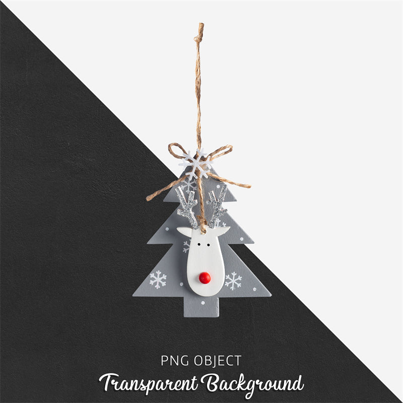 Illustration de décorations de sapin de Noël à suspendre - Vecteur - Téléchargement gratuit au format Png/PSD/JPG