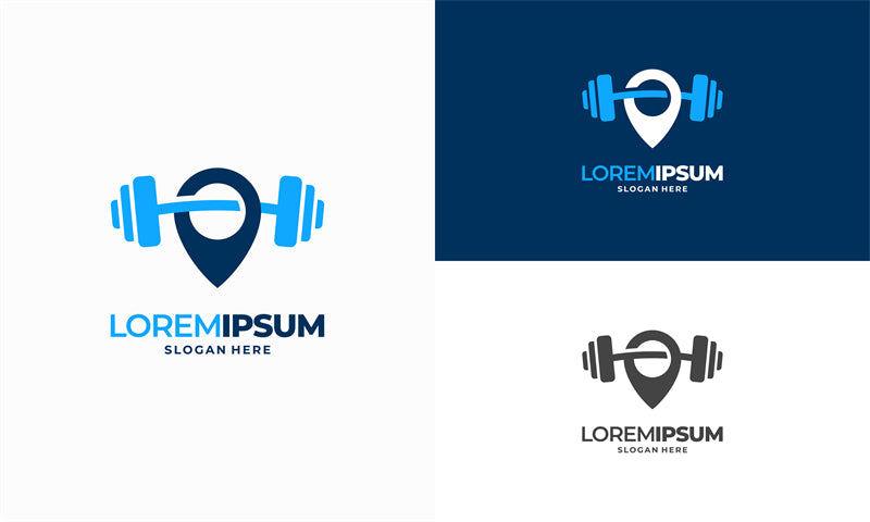 Muscle - GYM CLUB- FITNESS -HEALTHY BODY BUILDING -LOGO IMAGE VECTOR 