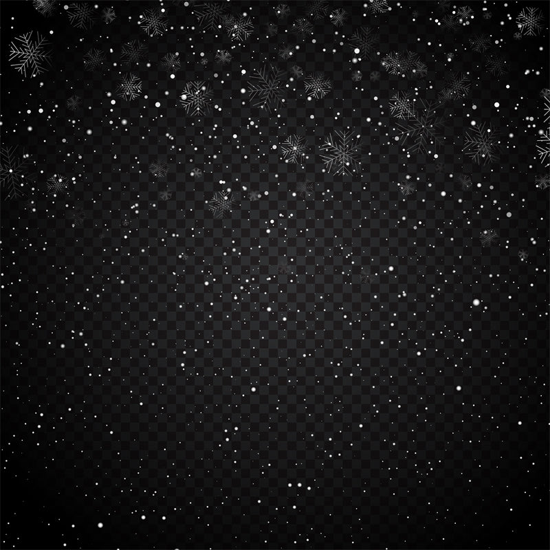 Fond de semis - Neige de Noël - Éléments - Illustration - Fichiers PSD - Téléchargement gratuit