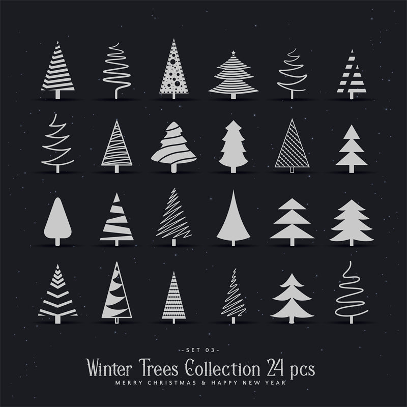 Illustration d'un sapin de Noël dessiné à la main - Vecteur - Téléchargement gratuit au format PNG/PSD/JPG