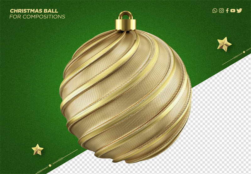 Handdraw Christmas Ball Decoration Illustration - Vector  - Png/PSD/JPG/ Free Download 