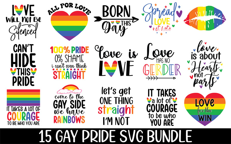 COLLECTION DE SLOGANS ÉCRITS À LA MAIN LGBTQ+ - L'amour est amour - Slogan vectoriel pour gays, lesbiennes, bisexuels et transsexuels TÉLÉCHARGEMENT GRATUIT