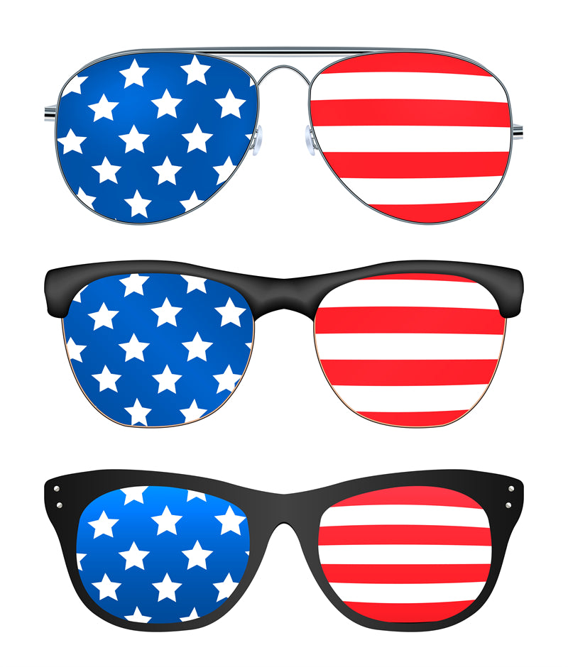 USA Sunglasses Vector Illustration -Pixels Design Free Download  