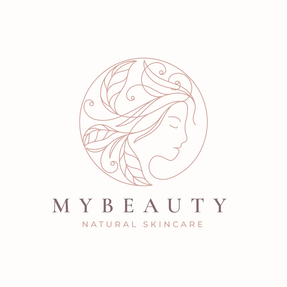 Woman Beauty Spa Organic logo badge design elements mockups