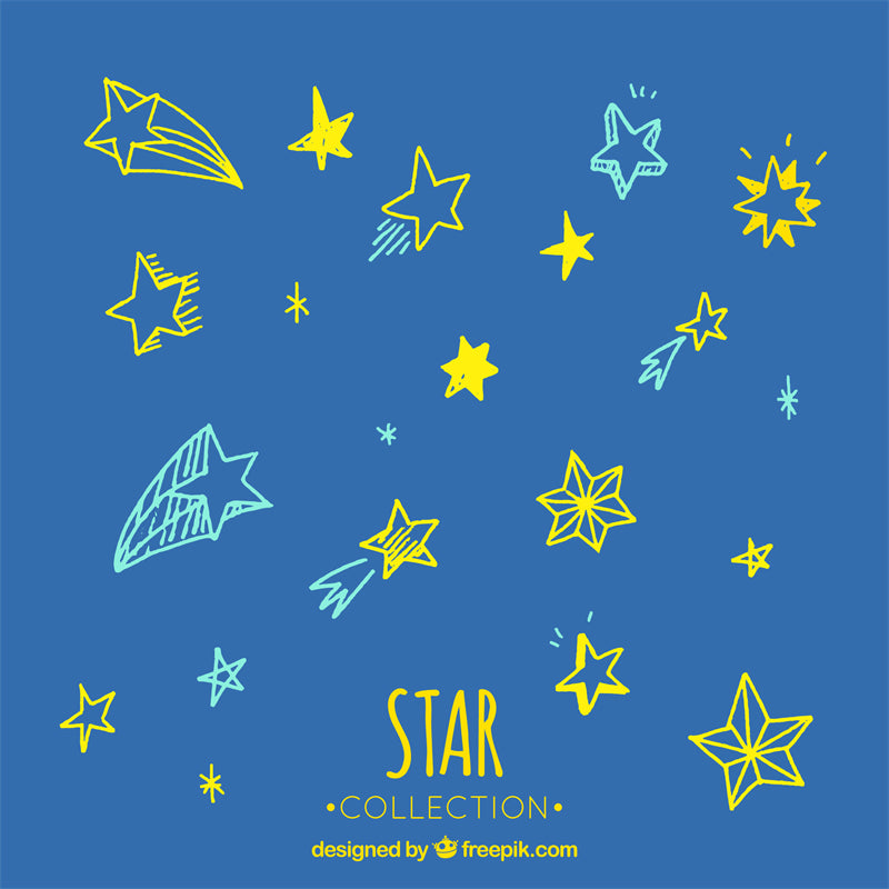 Star Elements -  Vintage -Vector -Star Ornaments - decoration