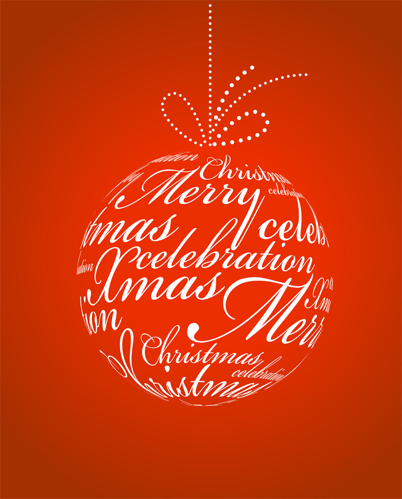 Merry Christmas Handwriting Elements - Vector - Illustration - Happy New yaer - Warm Wishes -Holly Jolly-Free Download
