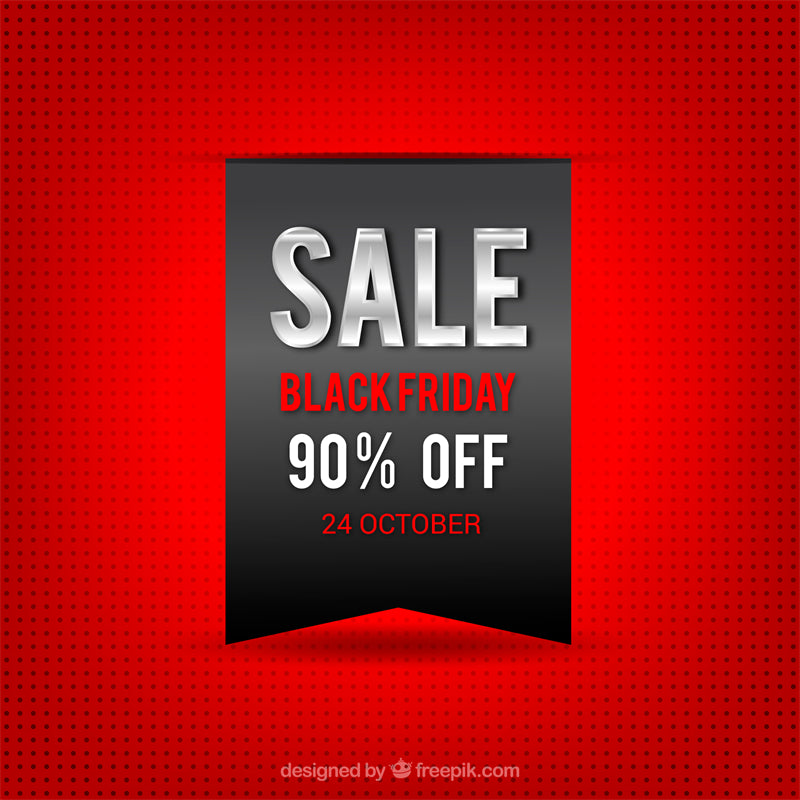 Black Friday Sale Background - Banner Poster Background Mockups -Illustration Vector Design Template