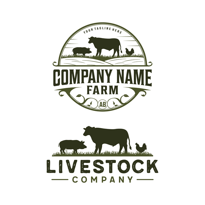 Farm Logo Mockups - Vetor Design -Free For commercial use