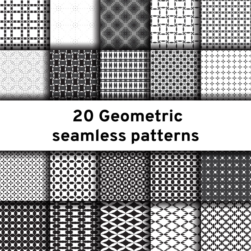 Geometric Pattern - Seamless Geometry designs - Abstract Graphic Background  -  Png/PSD/JPG/ Free Download
