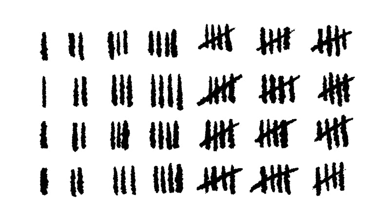 Handdraw Number Elements - Kid Numbers -Cartoon Numbers -Vetor 
