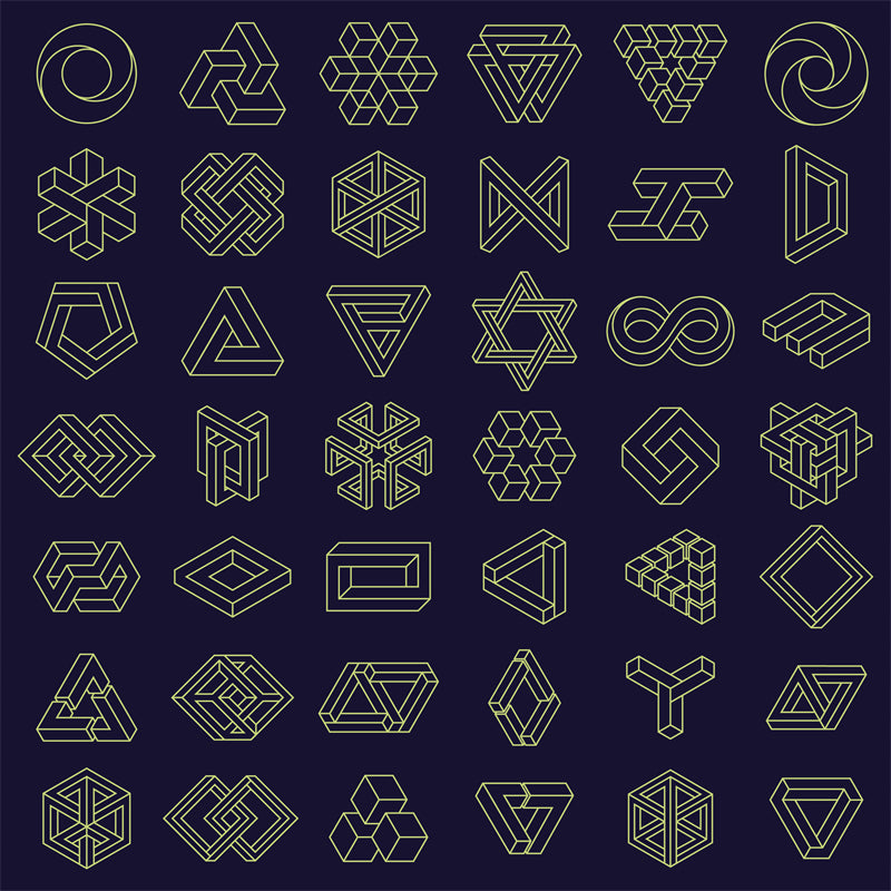 Geometric Pattern - Seamless Geometry designs - Abstract Graphic Background - Png/PSD/JPG/ Free Download