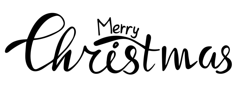 Merry Christmas Handwriting Elements - Vector - Illustration - Happy New yaer - Warm Wishes -Holly Jolly-Free Download