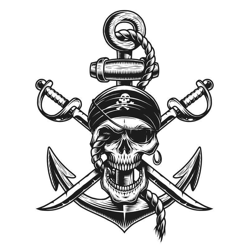 Maquettes de logos de pirates - Bateau viking - Logo vectoriel du fils des vikings