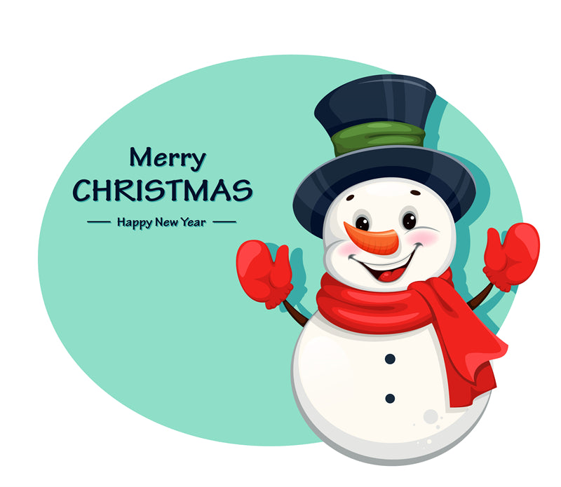 Bonhomme de neige d'hiver, saison de Noël, éléments dessinés à la main - Téléchargement gratuit au format PNG/PSD/JPG