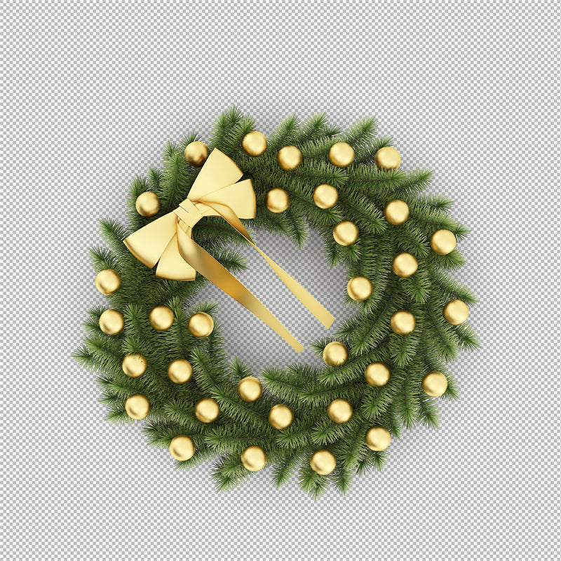 Handdraw Christmas Tree Illustration - Vector  - Png/PSD/JPG/ Free Download