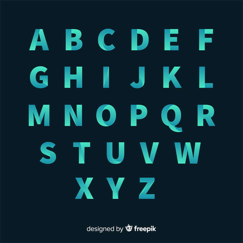 ABC - Modern Font - Alphabet Design 
