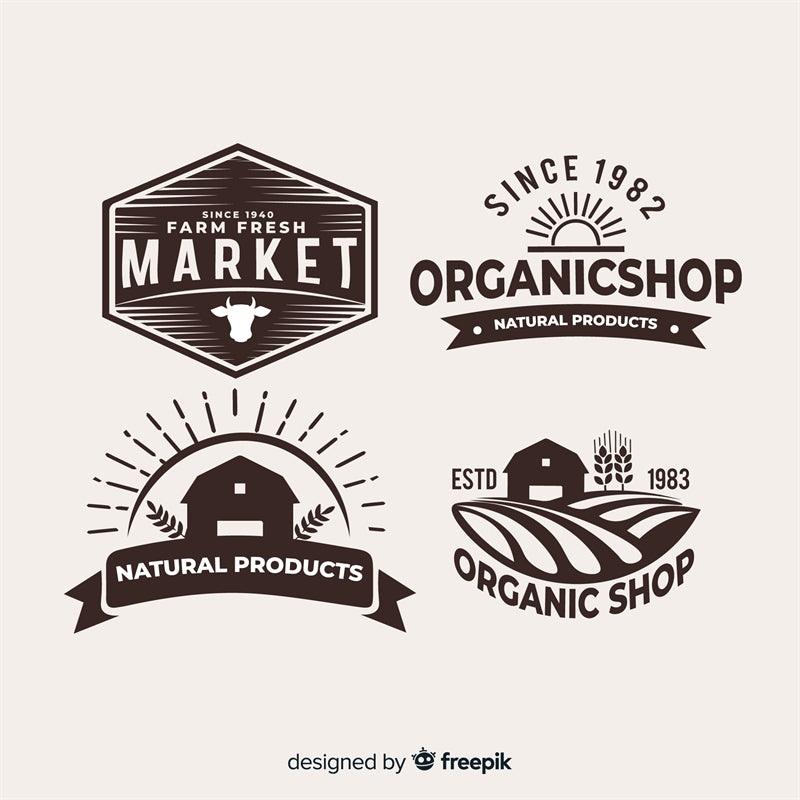 Farm Logo Mockups - Vetor Design -Free For commercial use 