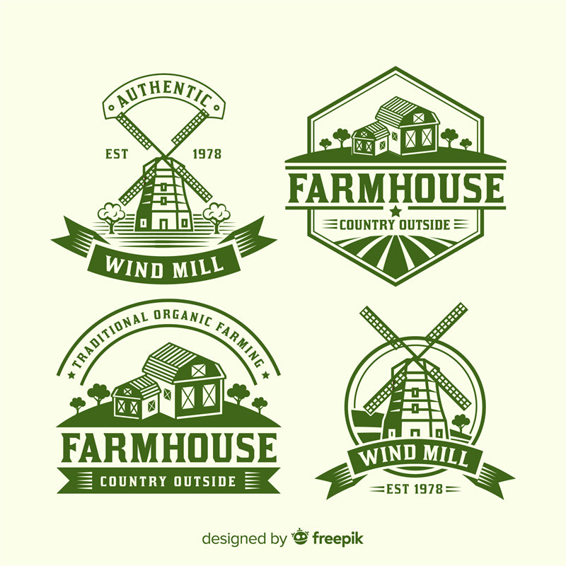 Farm Logo Mockups - Vetor Design -Free For commercial use 