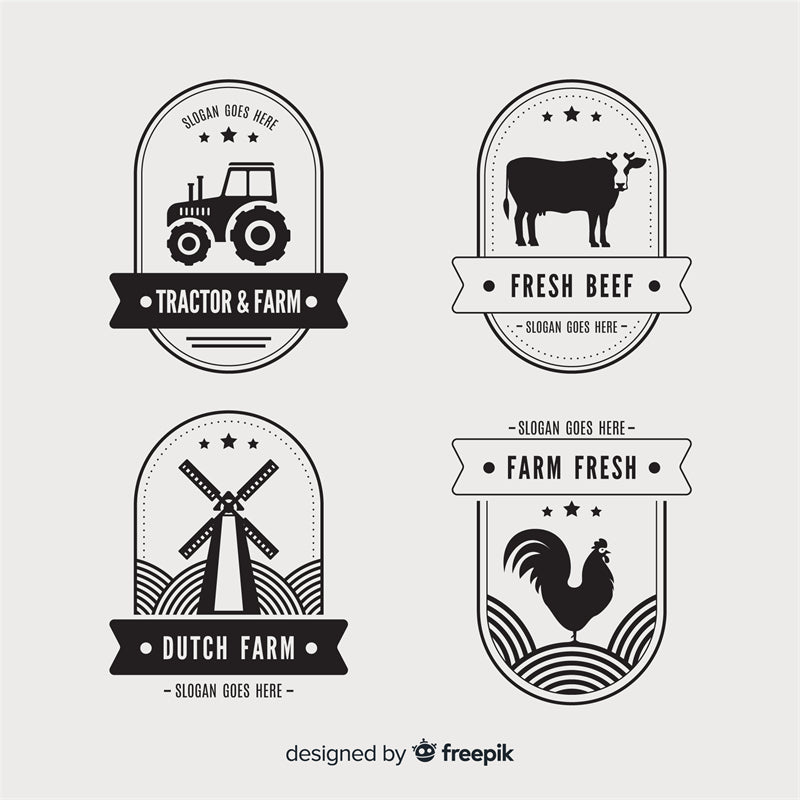 Farm Logo Mockups - Vetor Design -Free For commercial use 