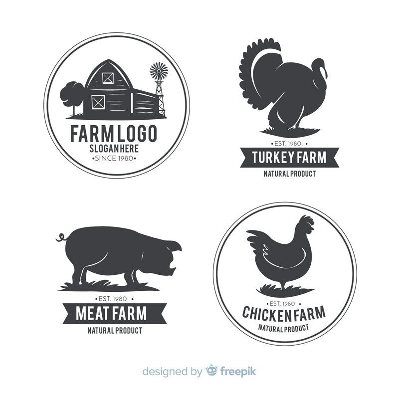 Farm Logo Mockups - Vetor Design -Free For commercial use 