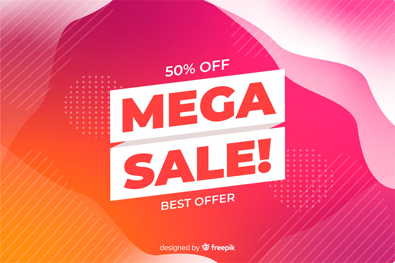 Special Offer -  Limited sale - MEGA SALE - SUPER SALE - BIG SALE - BIG DISCOUNT - Illlstration PSD files Free download