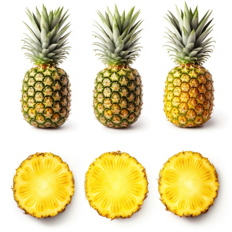 Pineapple - Hello Summer Background - Seaside Landscape photo - Fruit - Png/PSD/JPG/ Free Download 