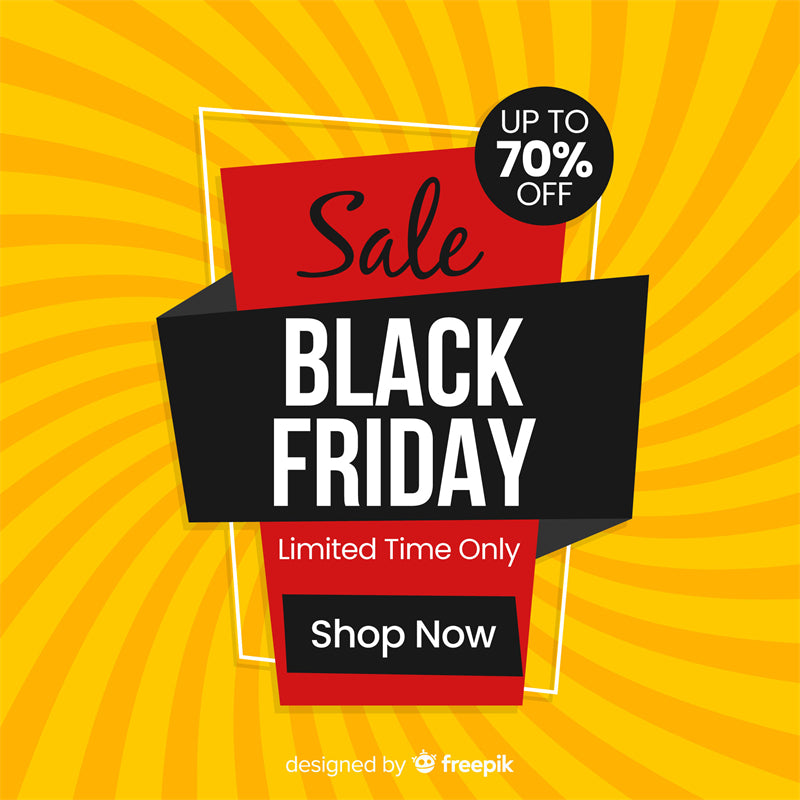 Black Friday Sale Background - Banner Poster Background Mockups -Illustration Vector Design Template