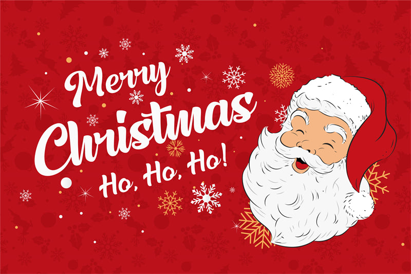 Merry Christmas Handwriting Elements - Vector - Illustration - Happy New yaer - Warm Wishes -Holly Jolly-Free Download