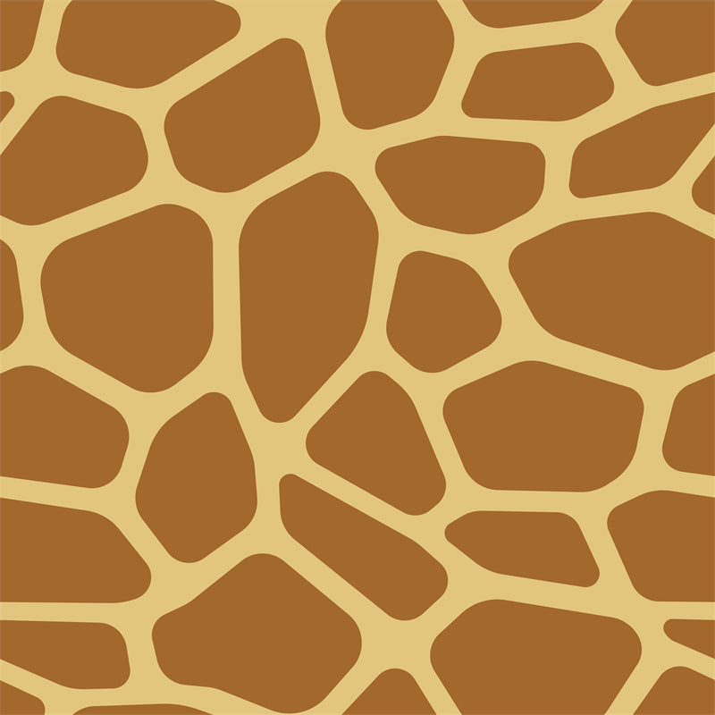 Giraffe Skin Pattern Texture Vector- Illustration Image Free Download 