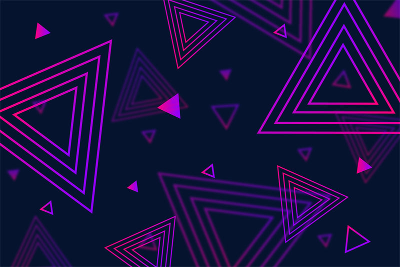 Modèle d'affiche graphique, fond d'écran abstrait triangulaire, fond d'écran publicitaire et marketing, fond d'écran géométrique, téléchargement gratuit au format PNG/PSD/JPG