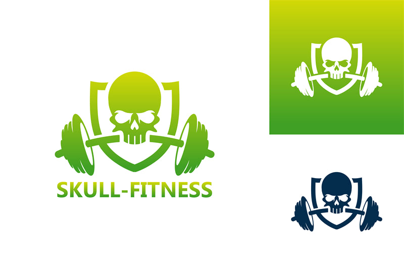 Muscle - GYM CLUB- FITNESS -HEALTHY BODY BUILDING -LOGO IMAGE VECTOR 