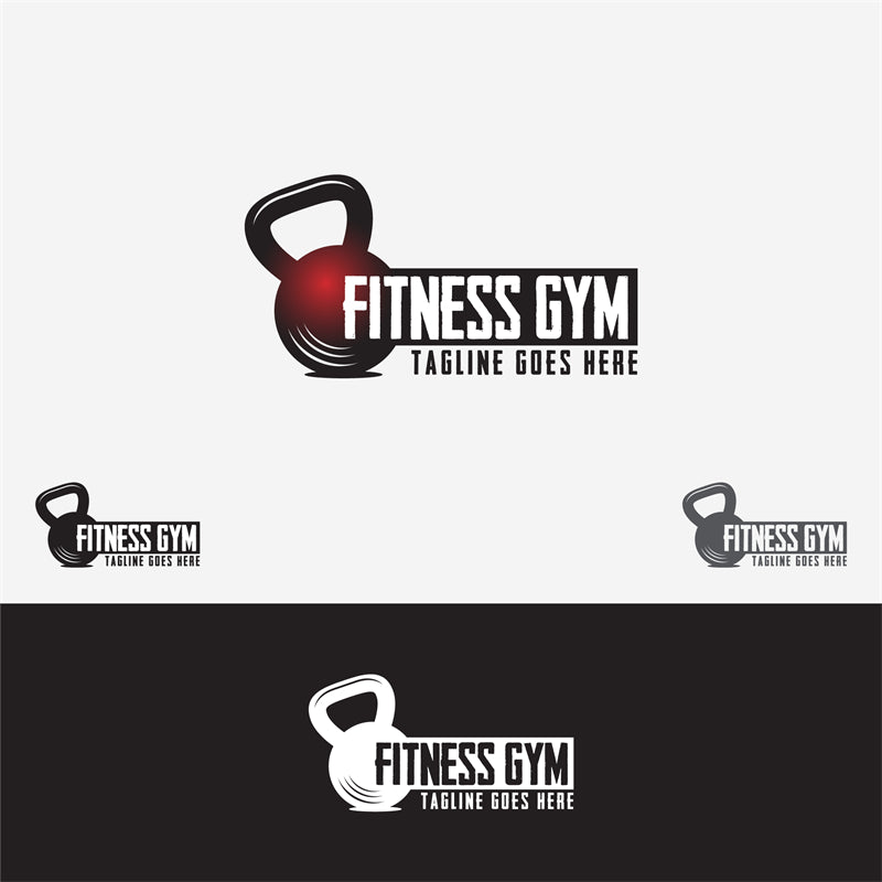 Muscle - GYM CLUB- FITNESS -HEALTHY BODY BUILDING -LOGO IMAGE VECTOR 
