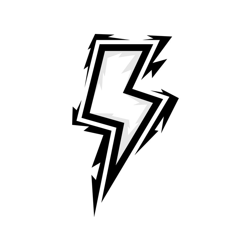 Lightning Elements Power Electrocity Signs - Illustration Logo design Download -  