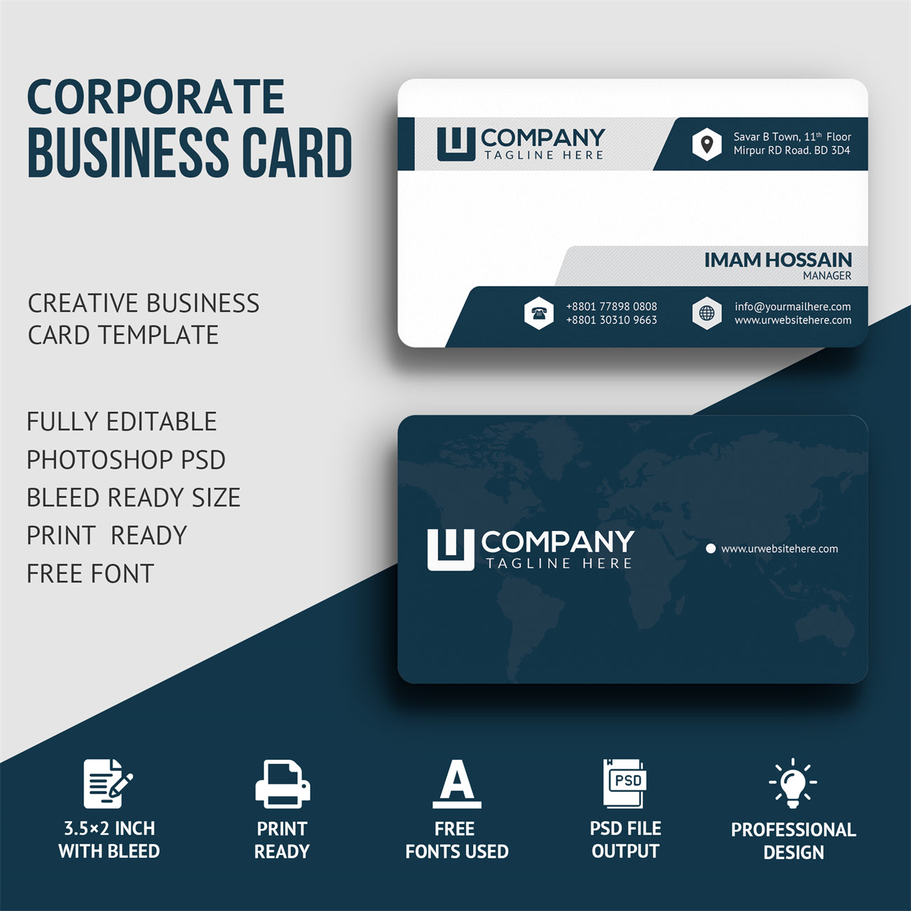 Professional Business Card Templates - Free