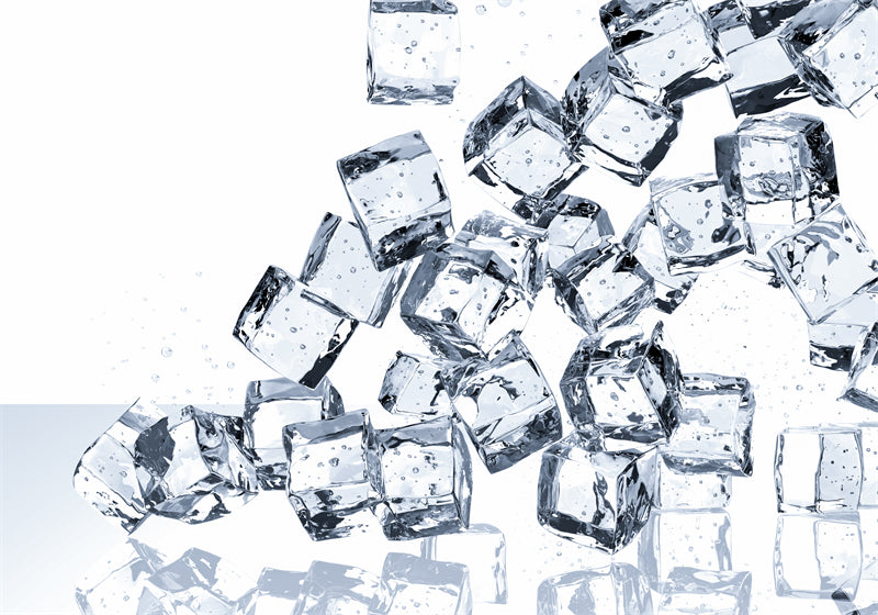 Ice Block Image - Ice Bricks Bottle - Cold Drink Background - PSD FILE FREE download