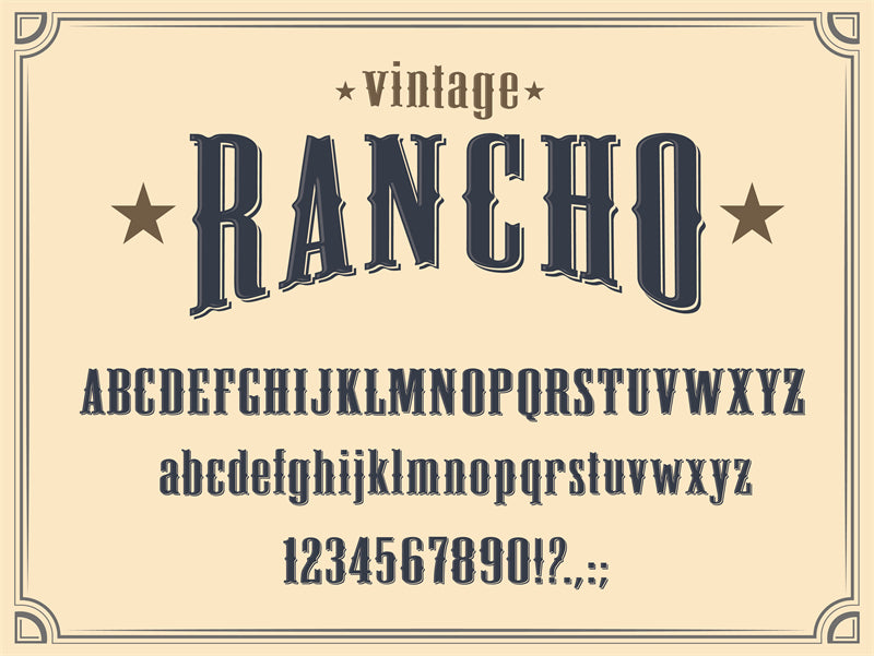 Vintage Font
