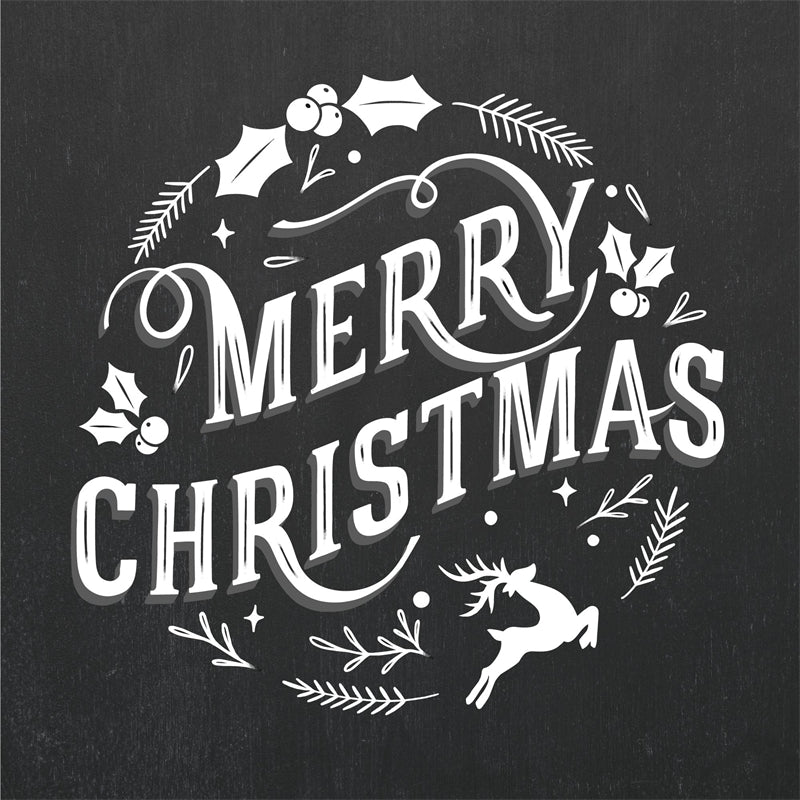 Merry Christmas Handwriting Elements - Vector - Illustration - Happy New yaer - Warm Wishes -Holly Jolly-Free Download