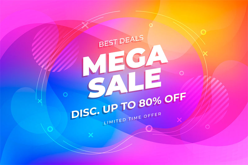 Special Offer -  Limited sale - MEGA SALE - SUPER SALE - BIG SALE - BIG DISCOUNT - Illlstration PSD files Free download