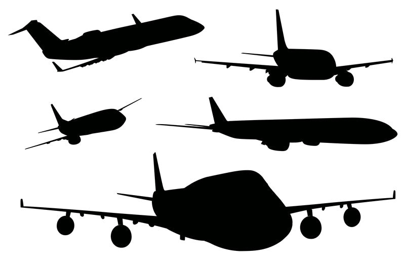 Avion - bannière d'affiche - éléments dessinés à la main hydravion IMAGE VECTOR