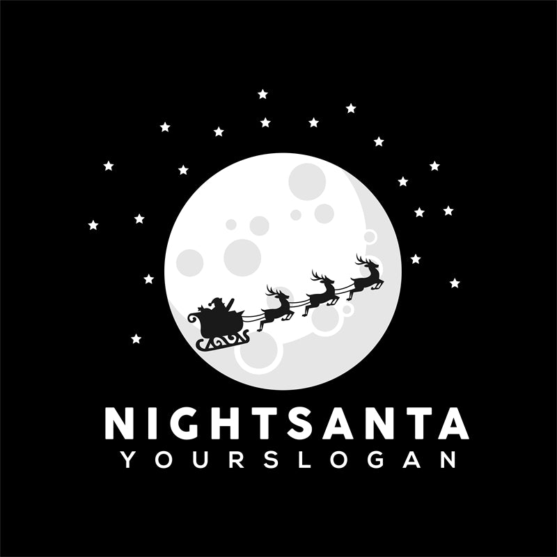 Santa Sleigh &Reindeer - Christmas Season Elements - Elk Pattern -  Png/PSD/JPG/ Free Download