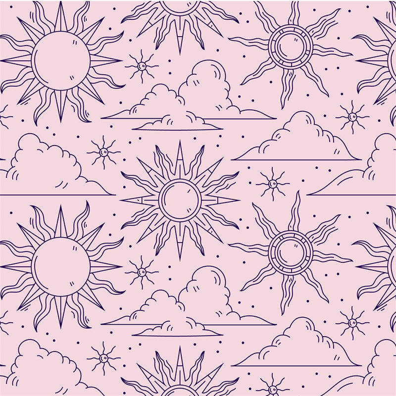 Handdraw Sun burst line elements - Clip - Icon - 