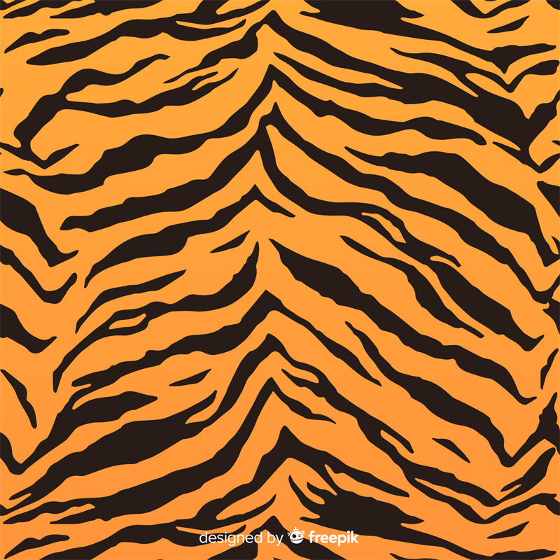 Motif de peau de tigre, texture vectorielle – Téléchargement gratuit
