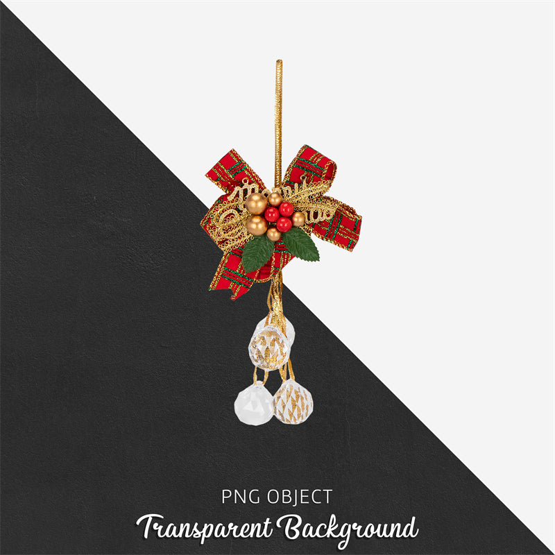 Illustration de décorations de sapin de Noël à suspendre - Vecteur - Téléchargement gratuit au format Png/PSD/JPG