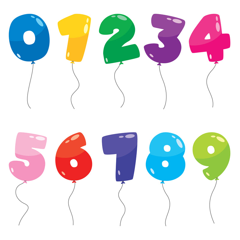 Handdraw Number Elements - Kid Numbers -Cartoon Numbers -Vetor