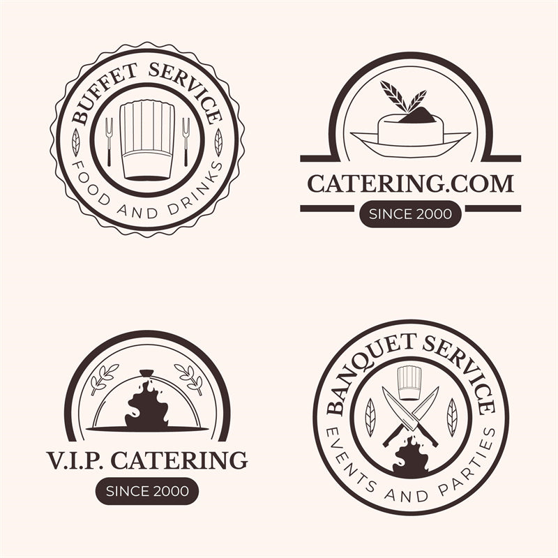 cooking -kitchen -elements -designs -logo mockups -chef