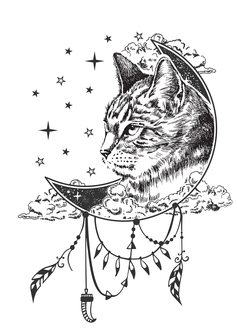 Cat Element Logo Vector design free 