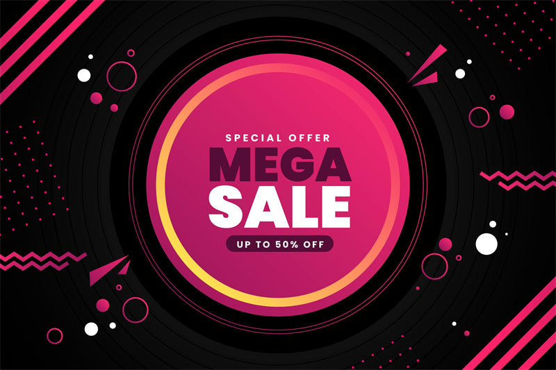 Special Offer -  Limited sale - MEGA SALE - SUPER SALE - BIG SALE - BIG DISCOUNT - Illlstration PSD files Free download