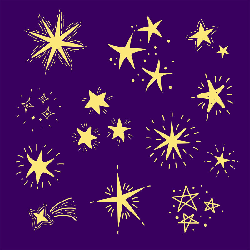 Star Elements -  Vintage -Vector -Star Ornaments - decoration